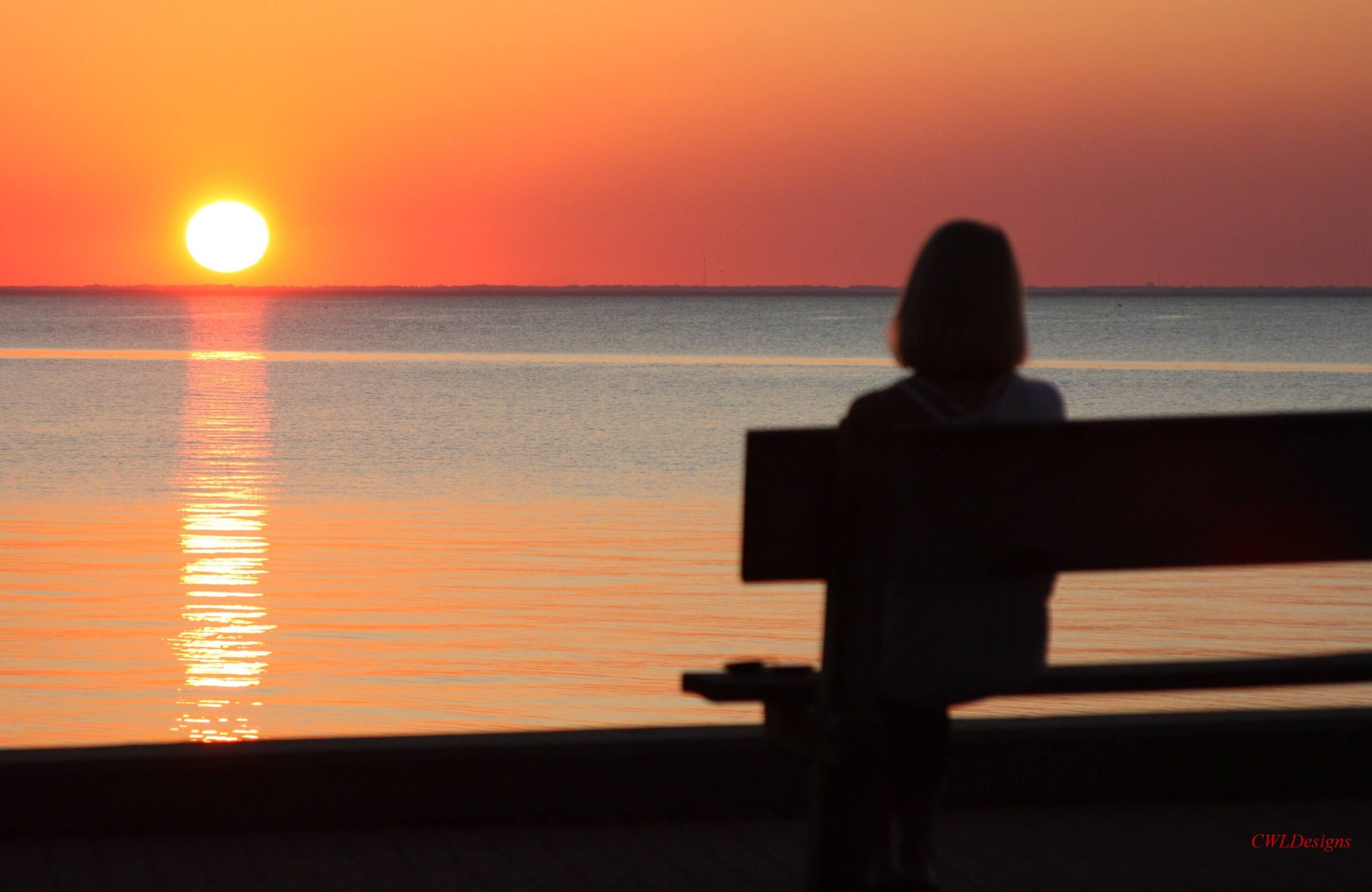 Woman on Bench