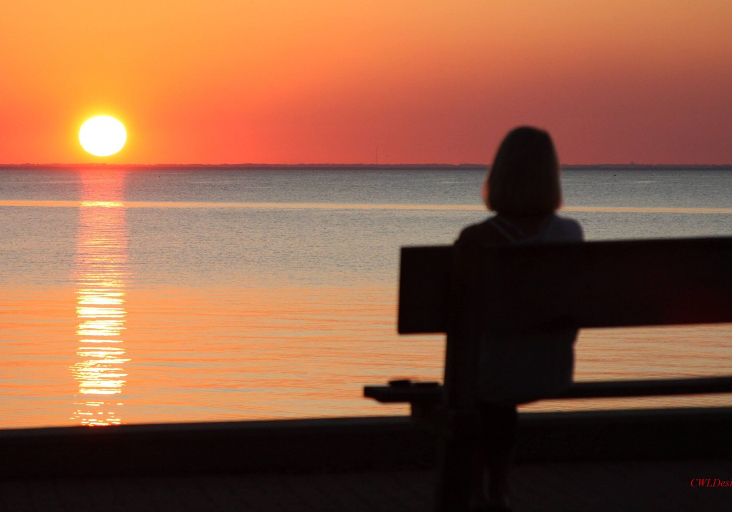Woman on Bench